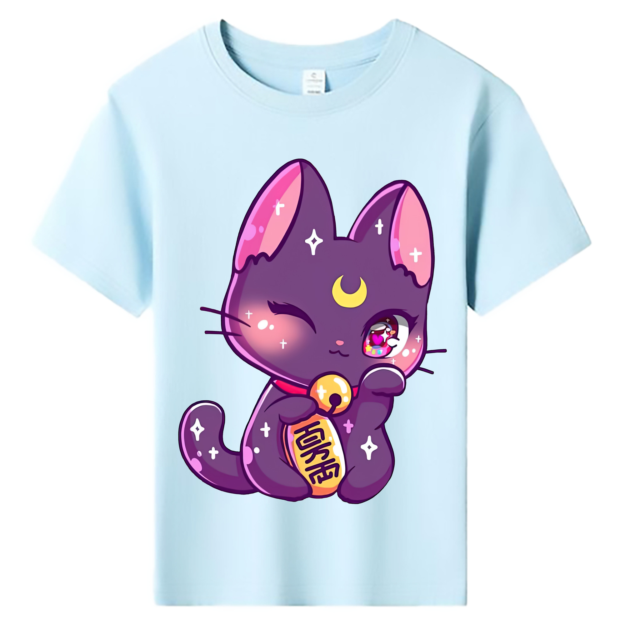 （画像用） 美少女戦士セーラームーン Sailor Moon 綿100％キッズTシャツ（フロントプリント）